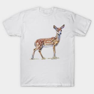 Fawn drawing (no background) T-Shirt